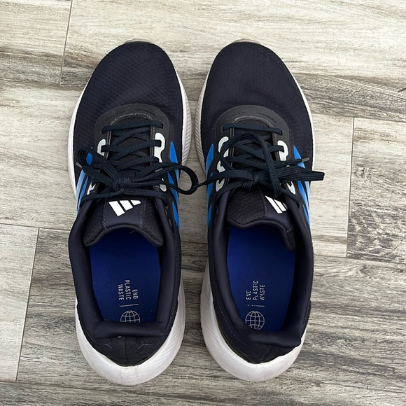 💙☁️ADIDAS CLOUD NINE MENS SZ 11 BLACK & BLUE WORN TWICE GREAT CONDITION! - Picture 1 of 6